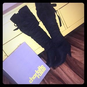 Charlotte Russe Knee high boots